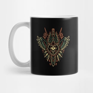 flying dagger Mug